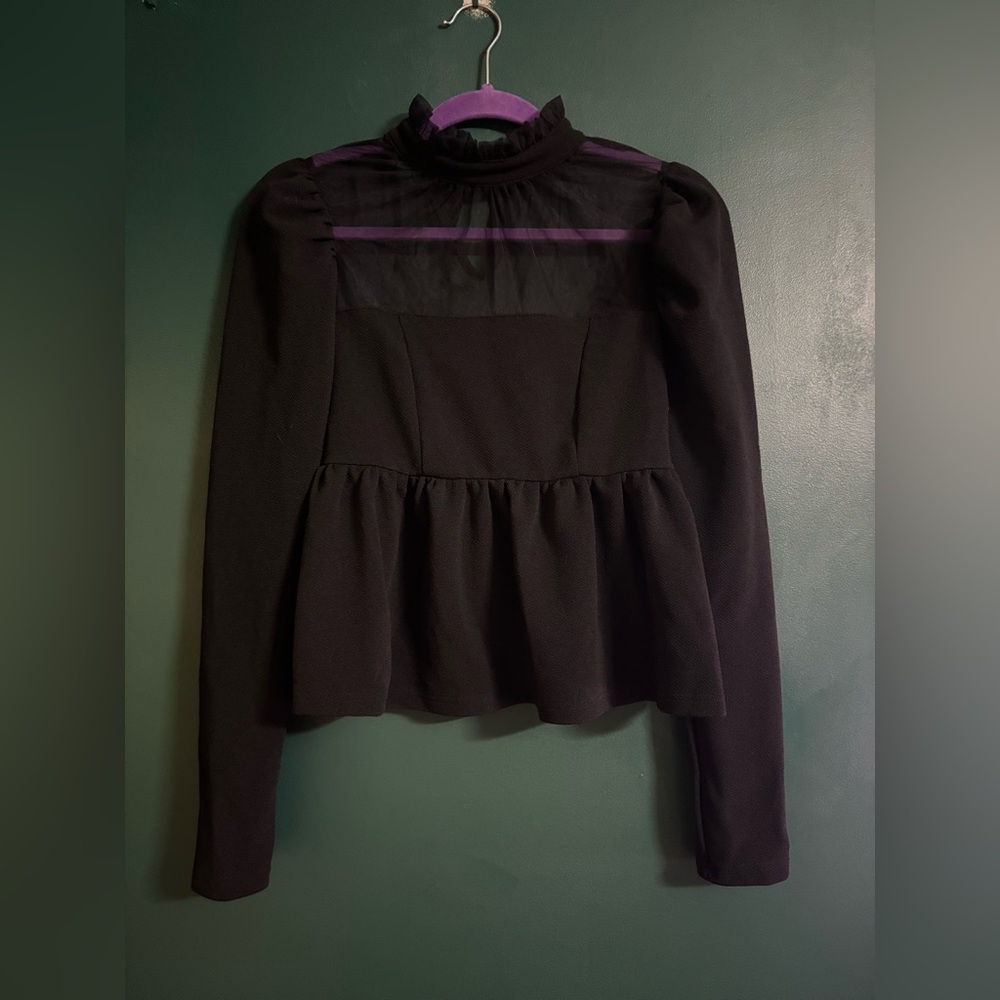 Peplum Crop Top